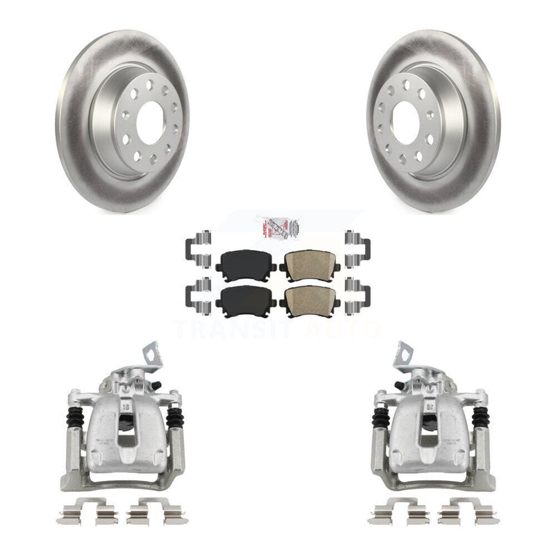 Transit Auto KCG-100969N Disc Brake Kit for 2009-2012 Volkswagen CC, Volkswagen Passat - Rear product image