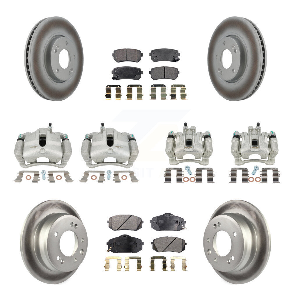 Transit Auto KCG-100969P Disc Brake Kit for 2012-2016 Kia Sportage, Hyundai Tucson - Front and Rear product image