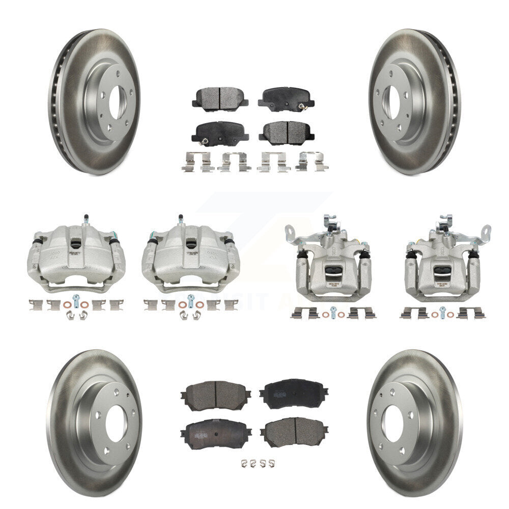Transit Auto KCG-100969T Disc Brake Kit for 2014-2015 Mazda 6 - Front and Rear product image