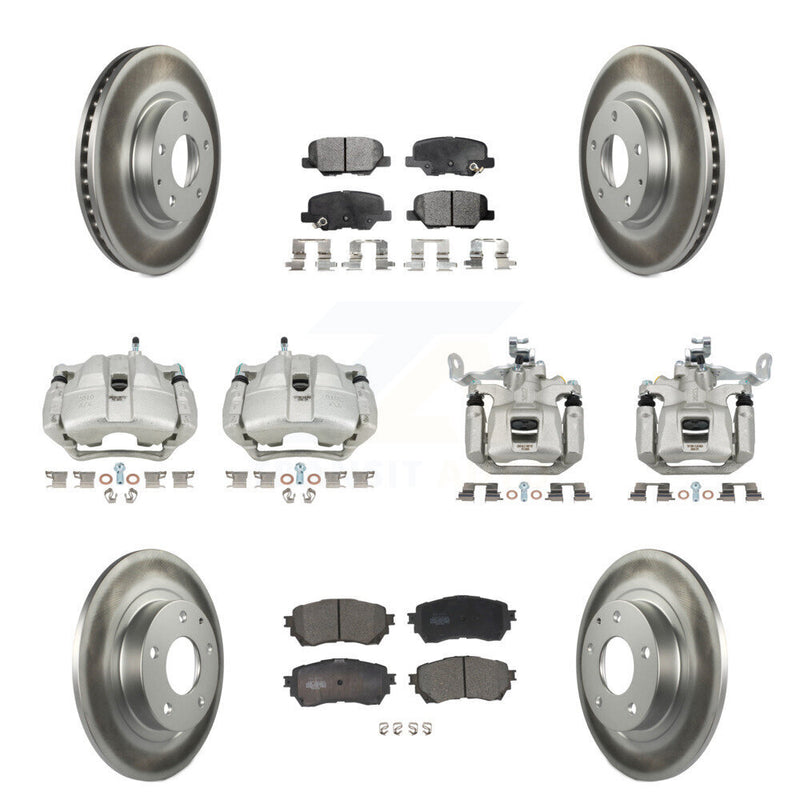 Transit Auto KCG-100969T Disc Brake Kit for 2014-2015 Mazda 6 - Front and Rear product image