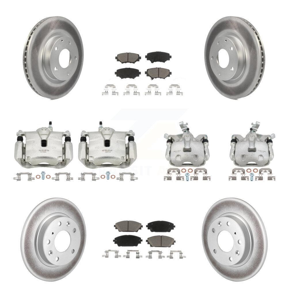 Transit Auto KCG-100970C Disc Brake Kit for 2014-2016 Mazda 3, Mazda 3 Sport - Front and Rear product image