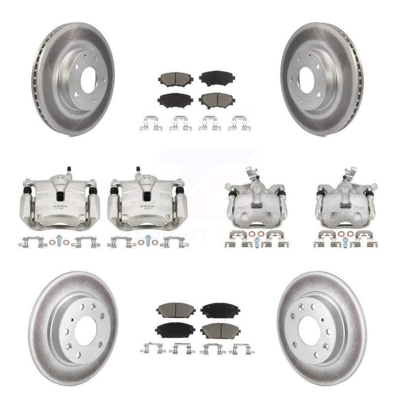 Transit Auto KCG-100970C Disc Brake Kit for 2014-2016 Mazda 3, Mazda 3 Sport - Front and Rear product image