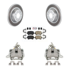 Transit Auto KCG-100970N Disc Brake Kit for 2005-2009 Volkswagen GTI, Volkswagen Jetta, Audi A3 Quattro - Rear product image