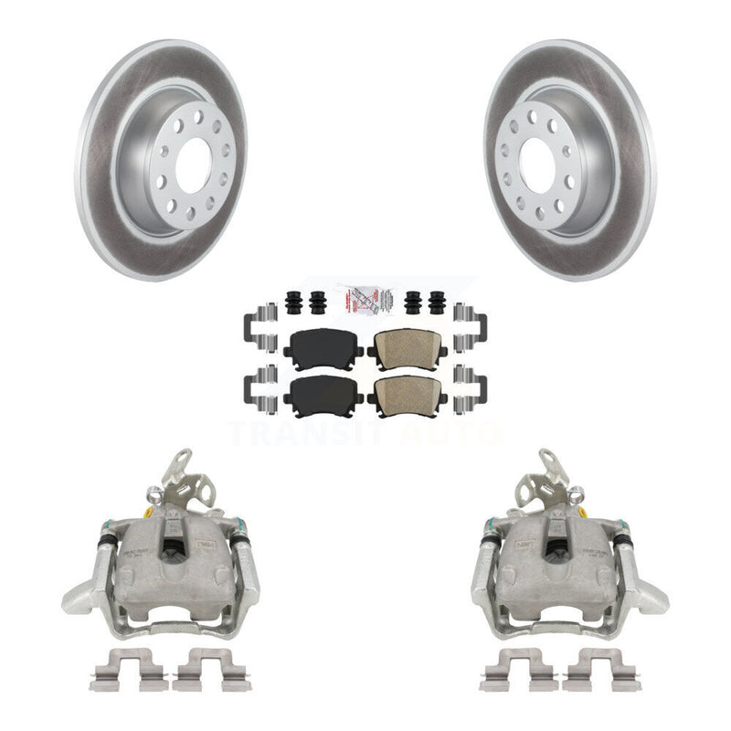 Transit Auto KCG-100970N Disc Brake Kit for 2005-2009 Volkswagen GTI, Volkswagen Jetta, Audi A3 Quattro - Rear product image