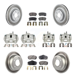 Transit Auto KCG-100970P Disc Brake Kit for 2015 Hyundai Tucson - Front and Rear product image