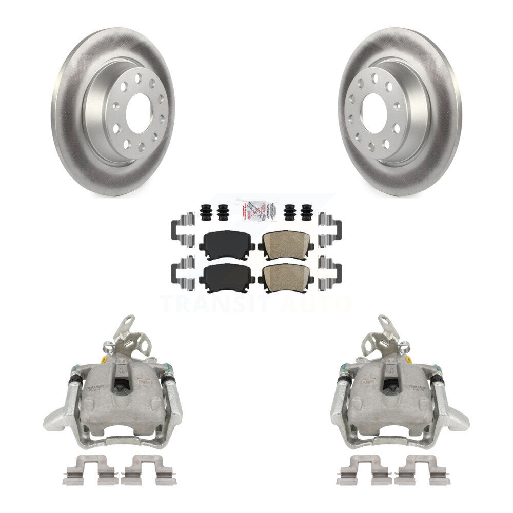 Transit Auto KCG-100971N Disc Brake Kit for 2006-2009 Volkswagen GTI, Audi A3 Quattro - Rear product image