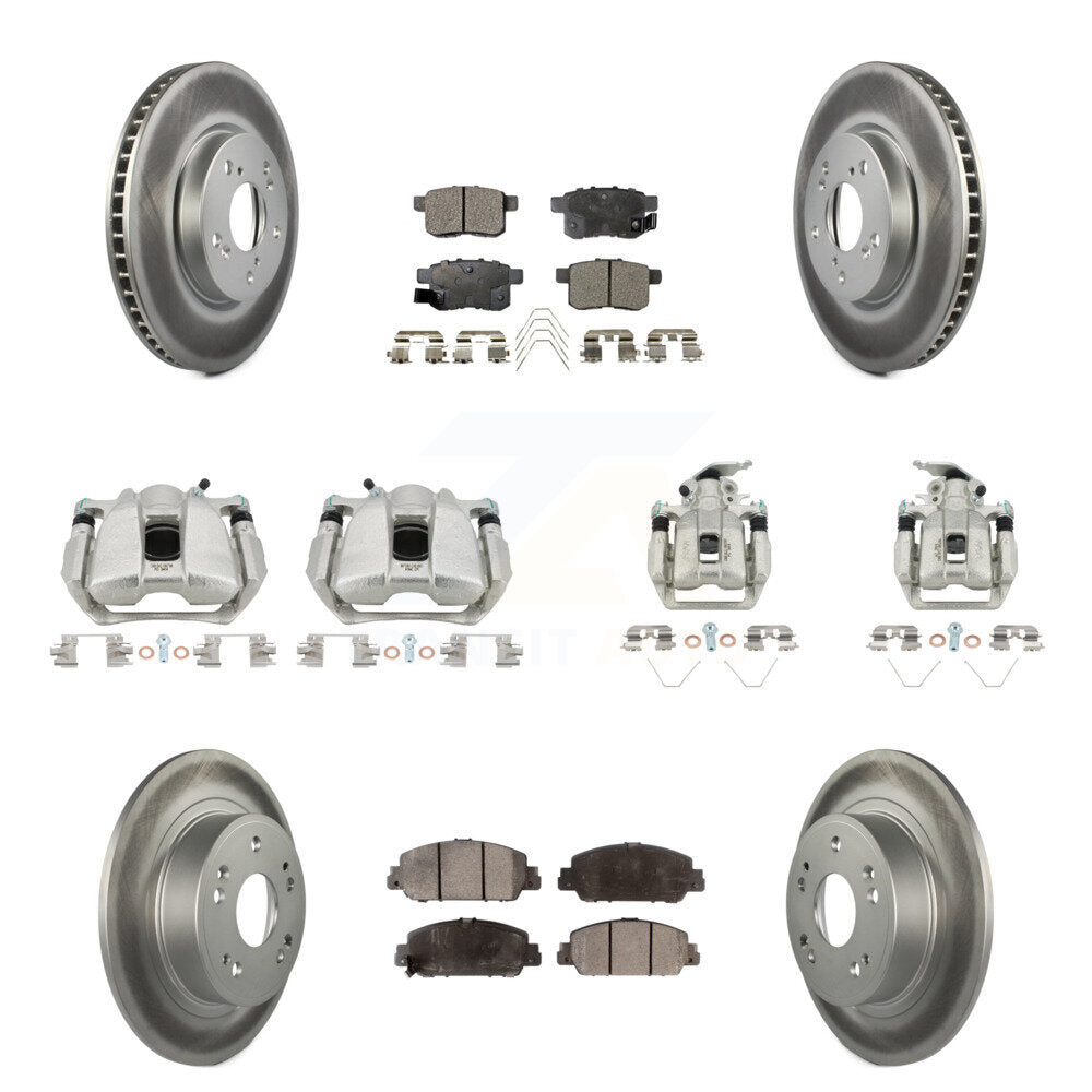 Transit Auto KCG-100971T Disc Brake Kit for 2013-2016 Honda Accord - Front and Rear product image