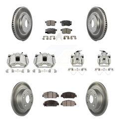 Transit Auto KCG-100971T Disc Brake Kit for 2013-2016 Honda Accord - Front and Rear product image