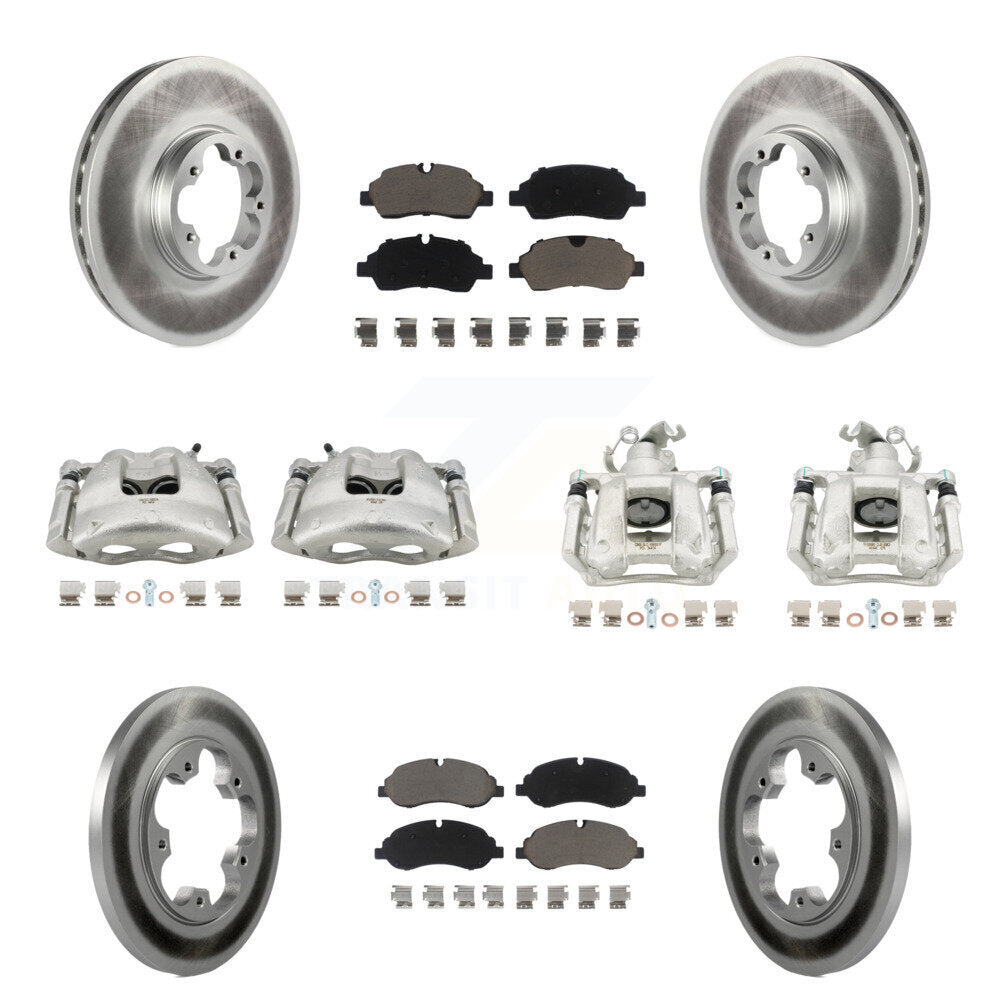 Transit Auto KCG-100972C Disc Brake Kit for 2015-2019 Ford Transit-150, Ford Transit-250, Ford Transit-350 - Front and Rear product image