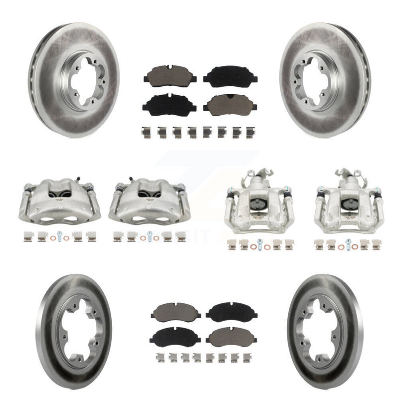 Transit Auto KCG-100972C Disc Brake Kit for 2015-2019 Ford Transit-150, Ford Transit-250, Ford Transit-350 - Front and Rear product image