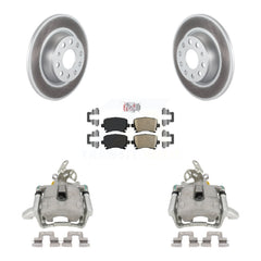 Transit Auto KCG-100972N Disc Brake Kit for 2005-2009 Volkswagen GTI, Volkswagen Jetta, Audi A3 Quattro - Rear product image