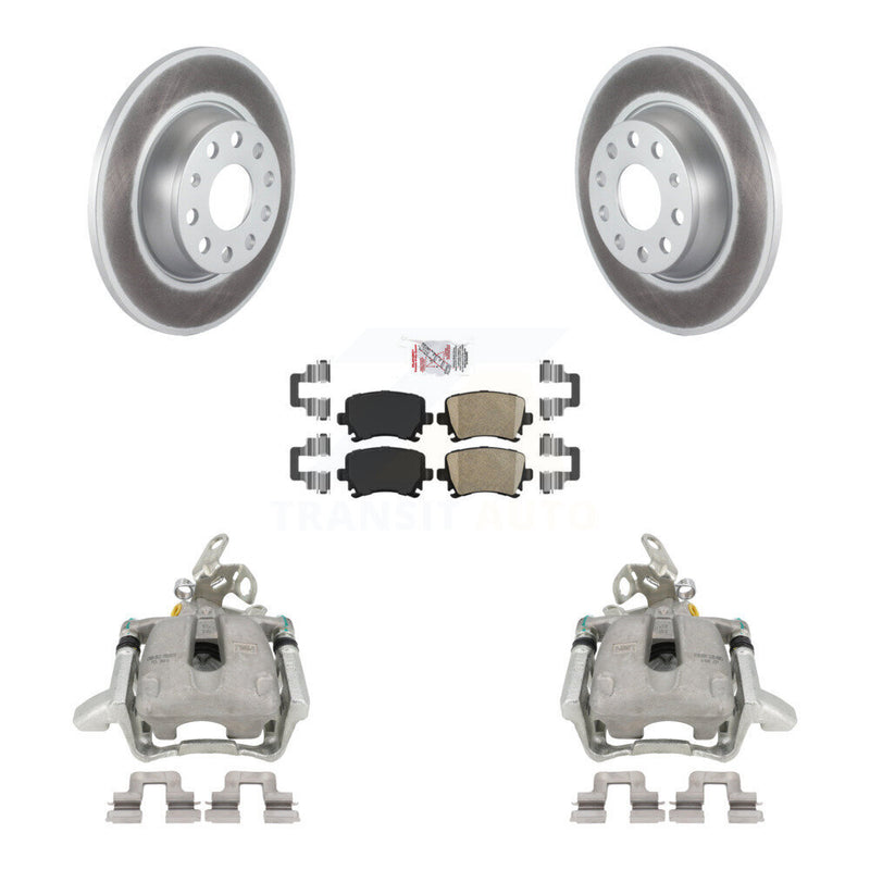 Transit Auto KCG-100972N Disc Brake Kit for 2005-2009 Volkswagen GTI, Volkswagen Jetta, Audi A3 Quattro - Rear product image