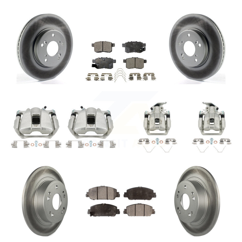 Transit Auto KCG-100972T Disc Brake Kit for 2013-2017 Honda Accord - Front and Rear product image