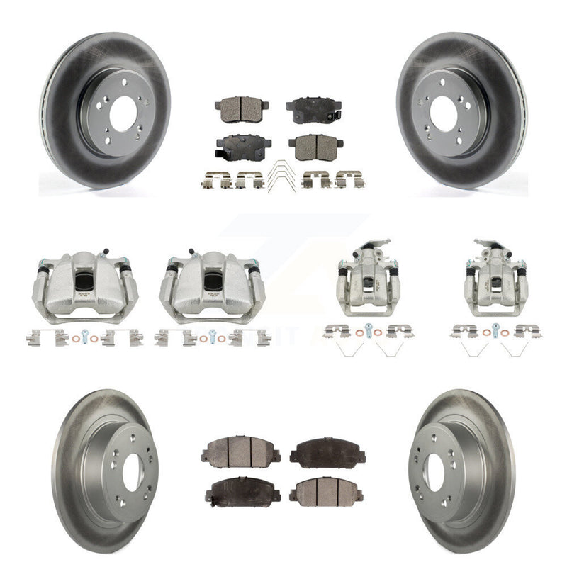 Transit Auto KCG-100972T Disc Brake Kit for 2013-2017 Honda Accord - Front and Rear product image