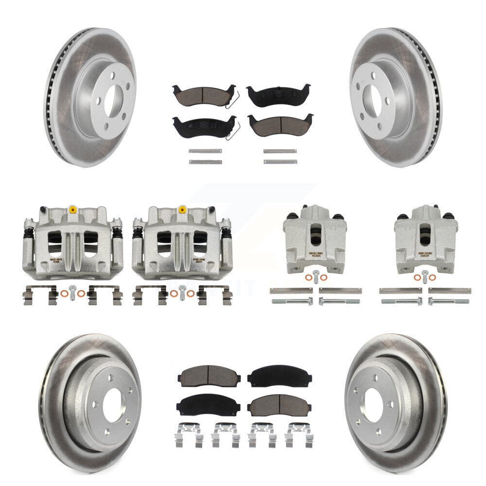 Transit Auto KCG-100973C Disc Brake Kit for 2010-2011 Ford Ranger - Front and Rear product image