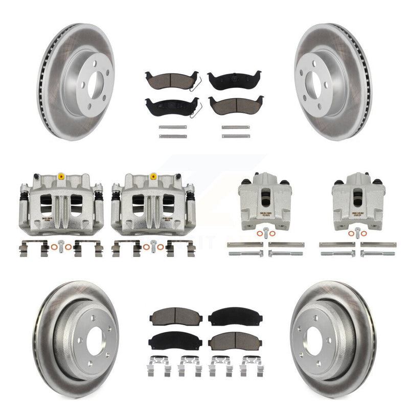 Transit Auto KCG-100973C Disc Brake Kit for 2010-2011 Ford Ranger - Front and Rear product image