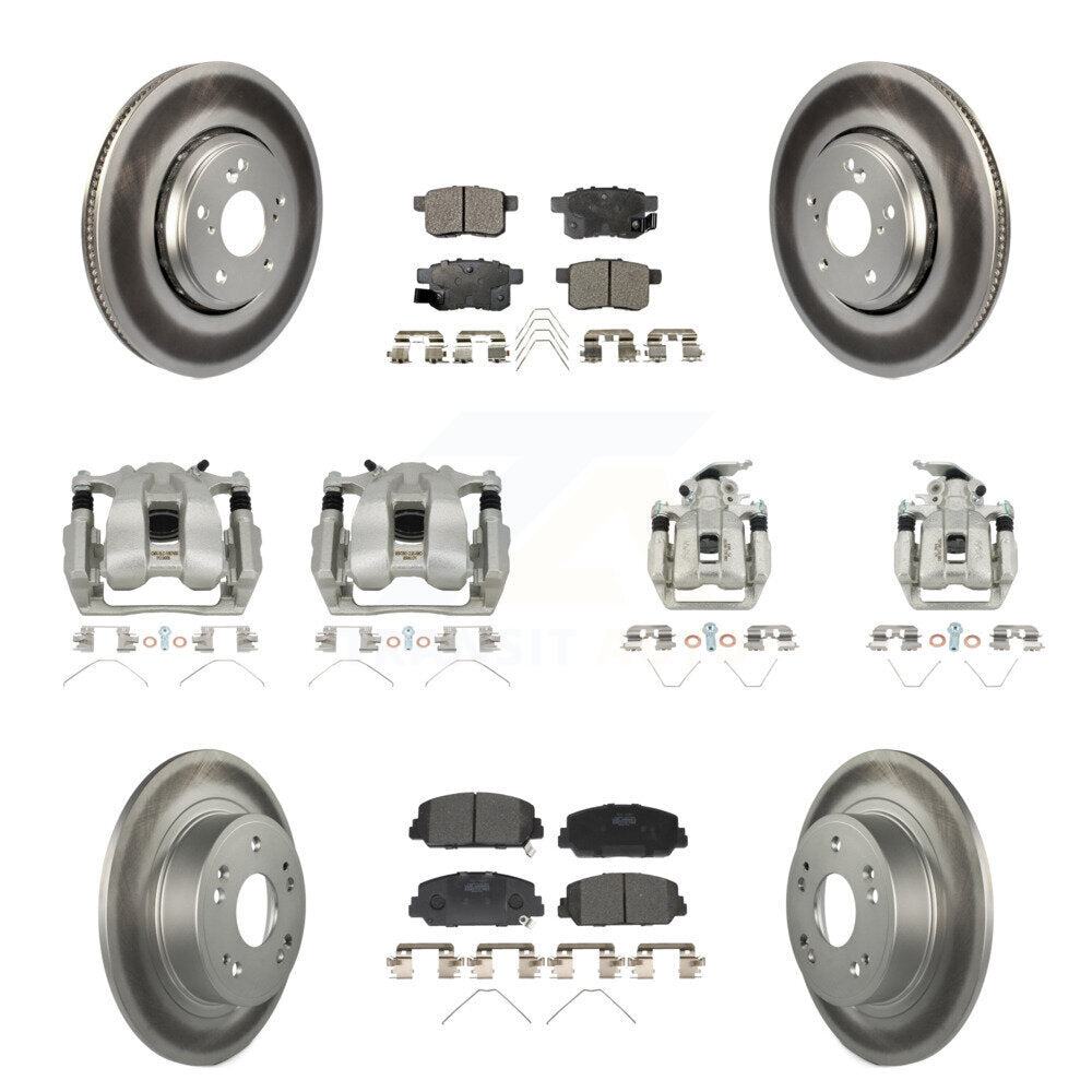 Transit Auto KCG-100973T Disc Brake Kit for 2016-2017 Honda Accord - Front and Rear product image