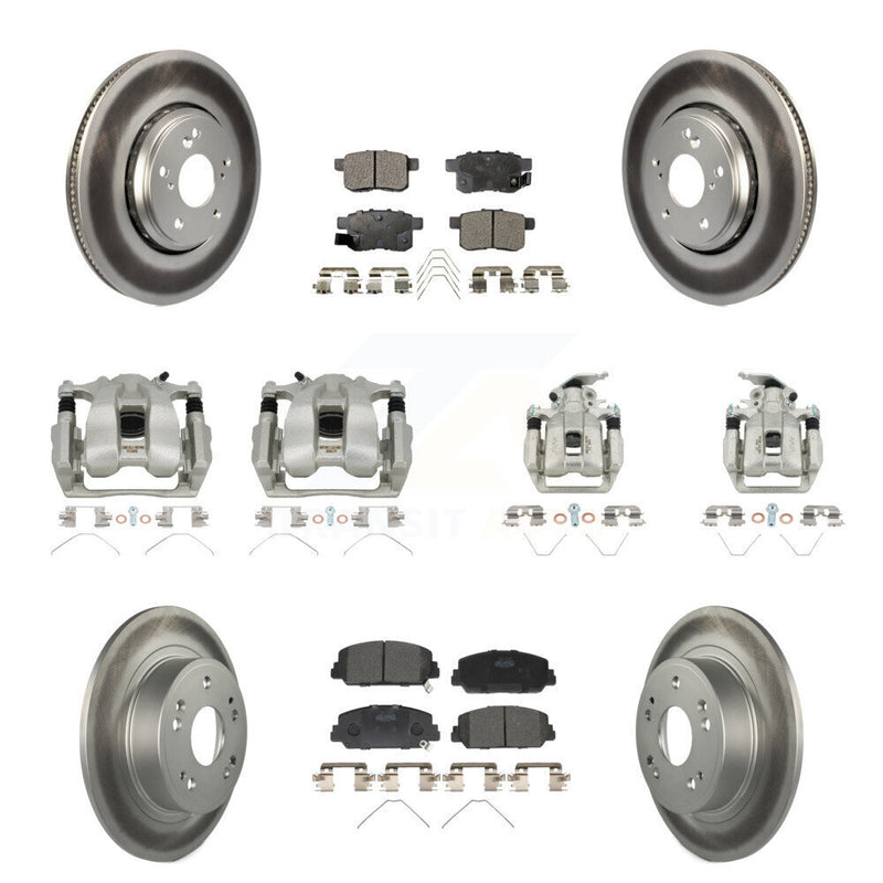 Transit Auto KCG-100973T Disc Brake Kit for 2016-2017 Honda Accord - Front and Rear product image