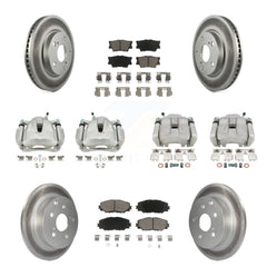 Transit Auto KCG-100974C Disc Brake Kit for 2013-2015 Toyota RAV4 - Front and Rear product image