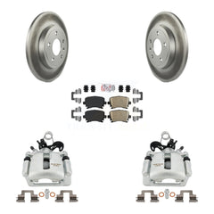 Transit Auto KCG-100974N Disc Brake Kit for 2005-2009 Audi A4, Audi A4 Quattro - Rear product image