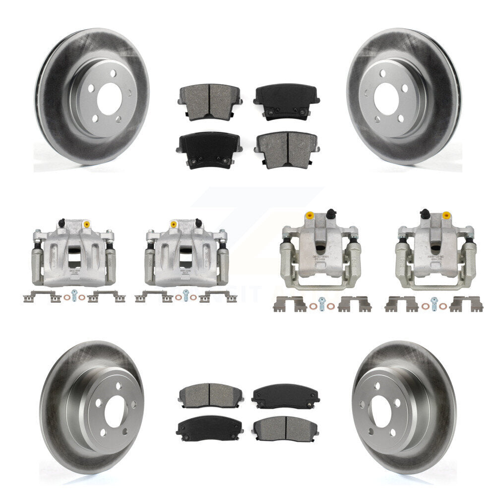 Transit Auto KCG-100974S Disc Brake Kit for 2005-2011 Chrysler 300, Dodge Challenger, Dodge Charger & more - Front and Rear product image