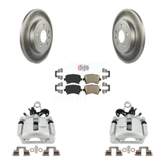 Transit Auto KCG-100975N Disc Brake Kit for 2005-2009 Audi A4, Audi A4 Quattro - Rear product image