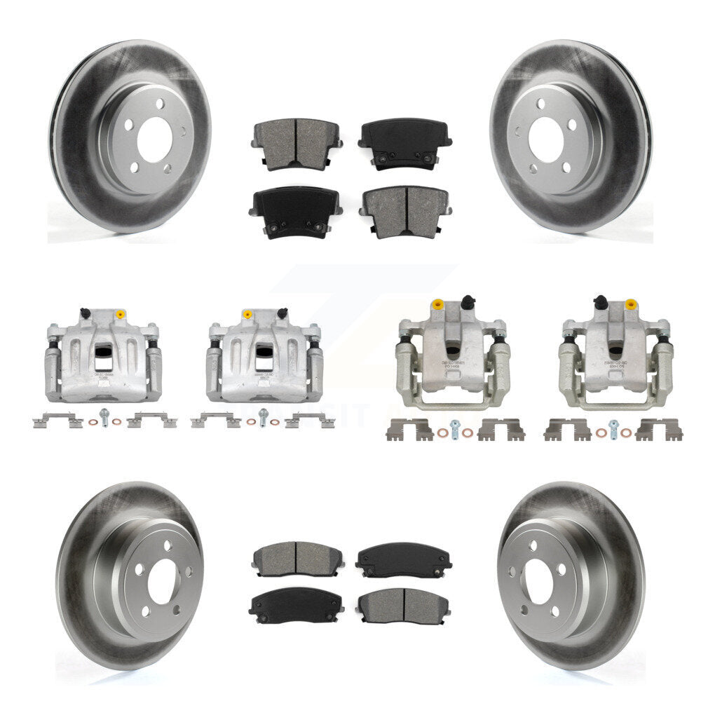 Transit Auto KCG-100975S Disc Brake Kit for 2012-2018 Chrysler 300, Dodge Charger - Front and Rear product image