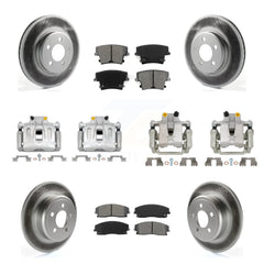 Transit Auto KCG-100975S Disc Brake Kit for 2012-2018 Chrysler 300, Dodge Charger - Front and Rear product image