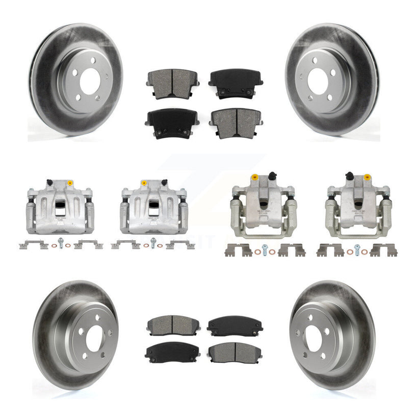 Transit Auto KCG-100975S Disc Brake Kit for 2012-2018 Chrysler 300, Dodge Charger - Front and Rear product image