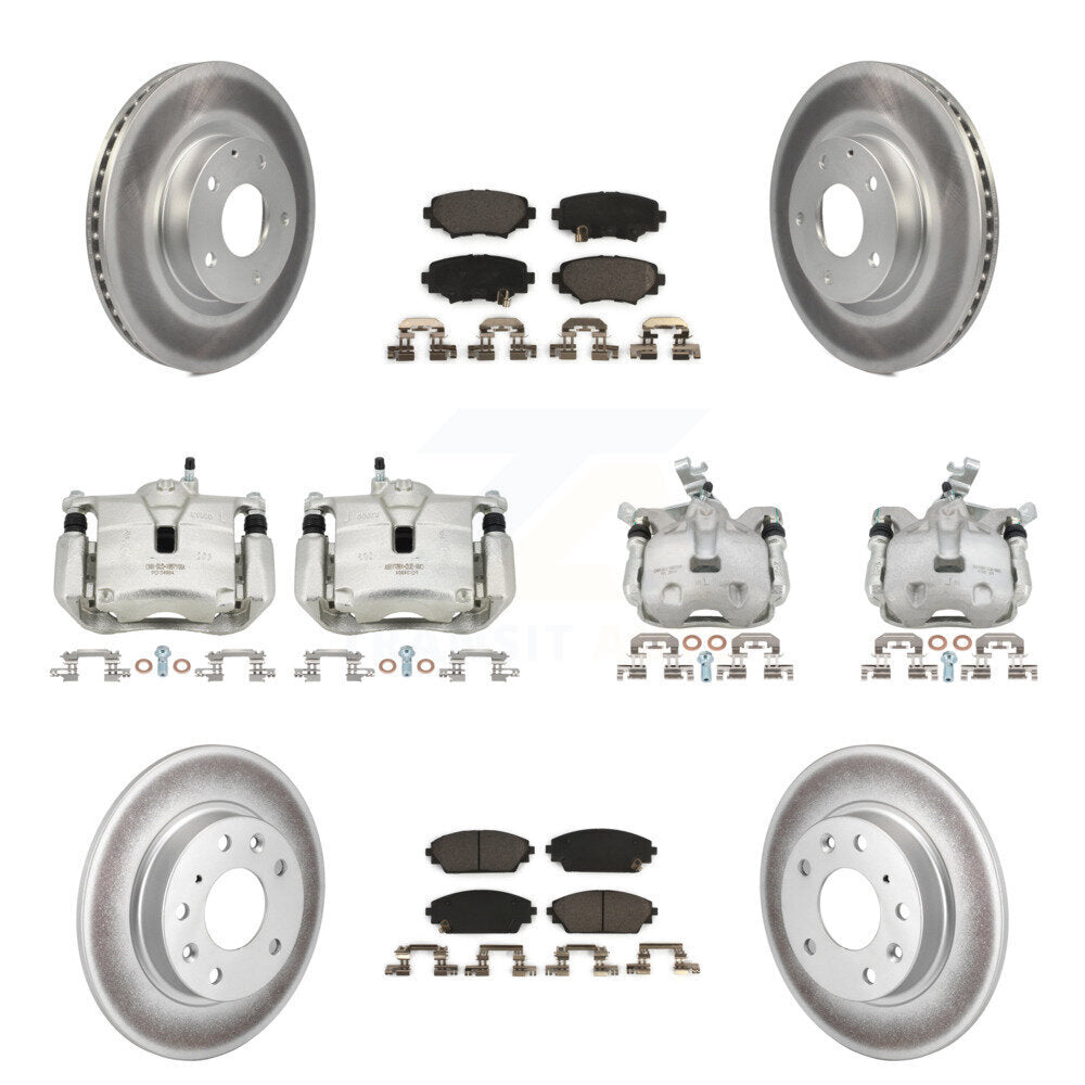 Transit Auto KCG-100975T Disc Brake Kit for 2014-2016 Mazda 3, Mazda 3 Sport - Front and Rear product image