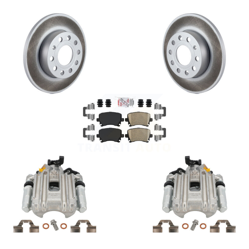 Transit Auto KCG-100976N Disc Brake Kit for 2005 Volkswagen Jetta - Rear product image