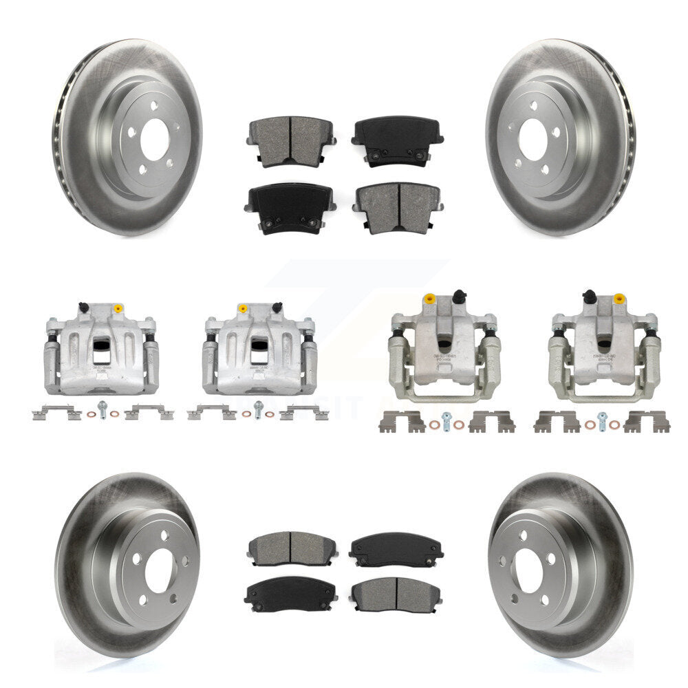 Transit Auto KCG-100976S Disc Brake Kit for 2015-2016 Dodge Charger - Front and Rear product image