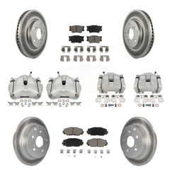 Transit Auto KCG-100977C Disc Brake Kit for 2014-2015 Toyota RAV4 - Front and Rear product image