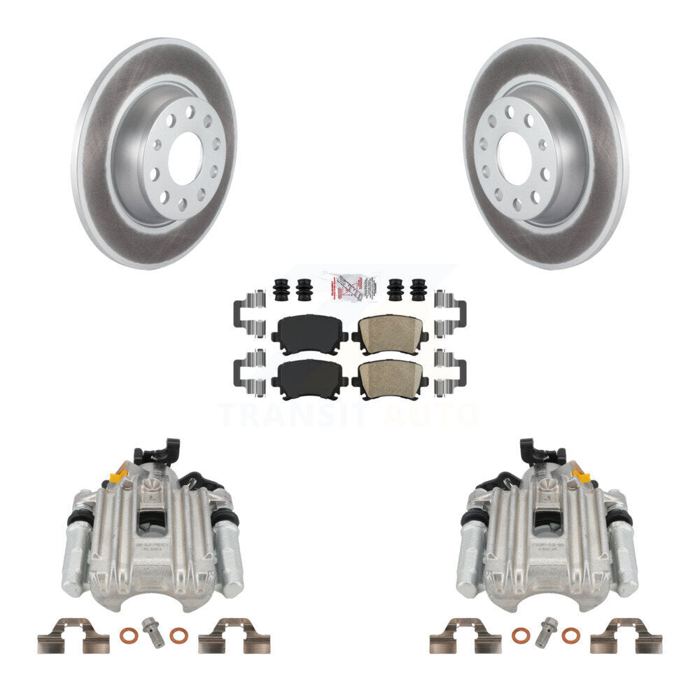 Transit Auto KCG-100977N Disc Brake Kit for 2005 Volkswagen Jetta - Rear product image