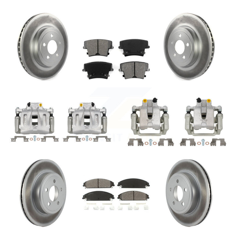Transit Auto KCG-100977S Disc Brake Kit for 2006 Chrysler 300 - Front and Rear product image