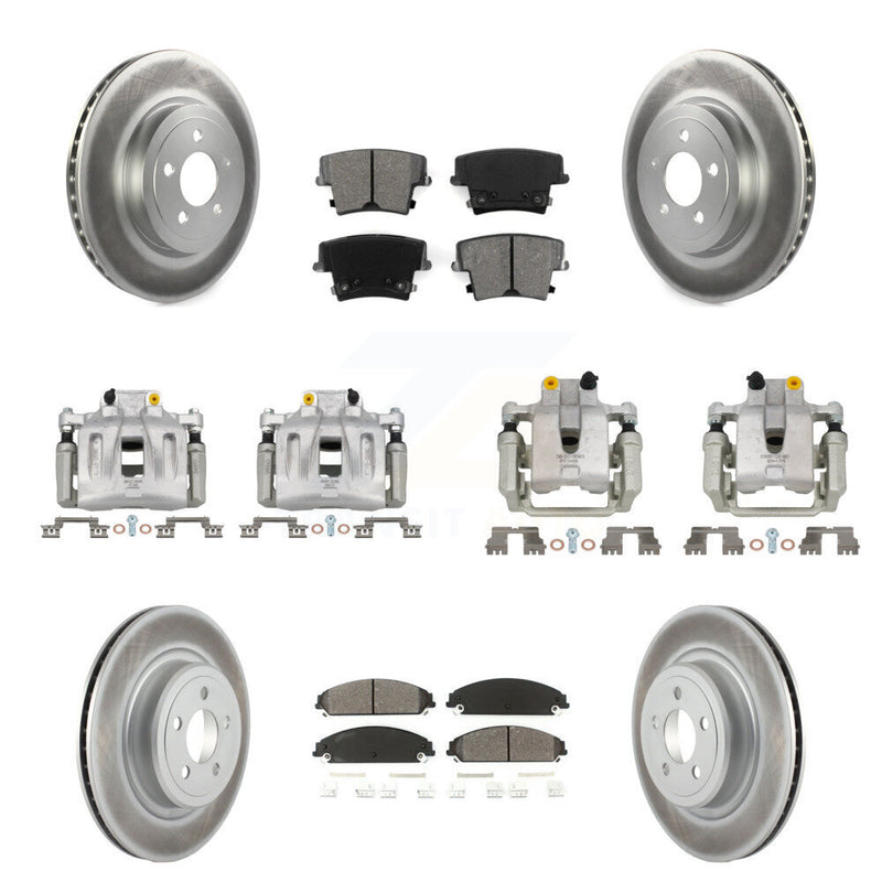 Transit Auto KCG-100978S Disc Brake Kit for 2011 Dodge Charger - Front and Rear product image