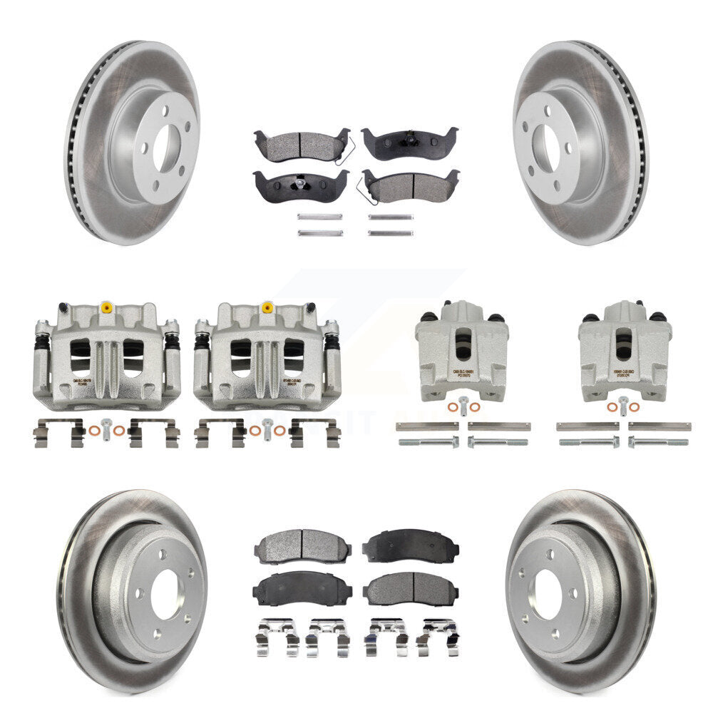 Transit Auto KCG-100978T Disc Brake Kit for 2010-2011 Ford Ranger - Front and Rear product image