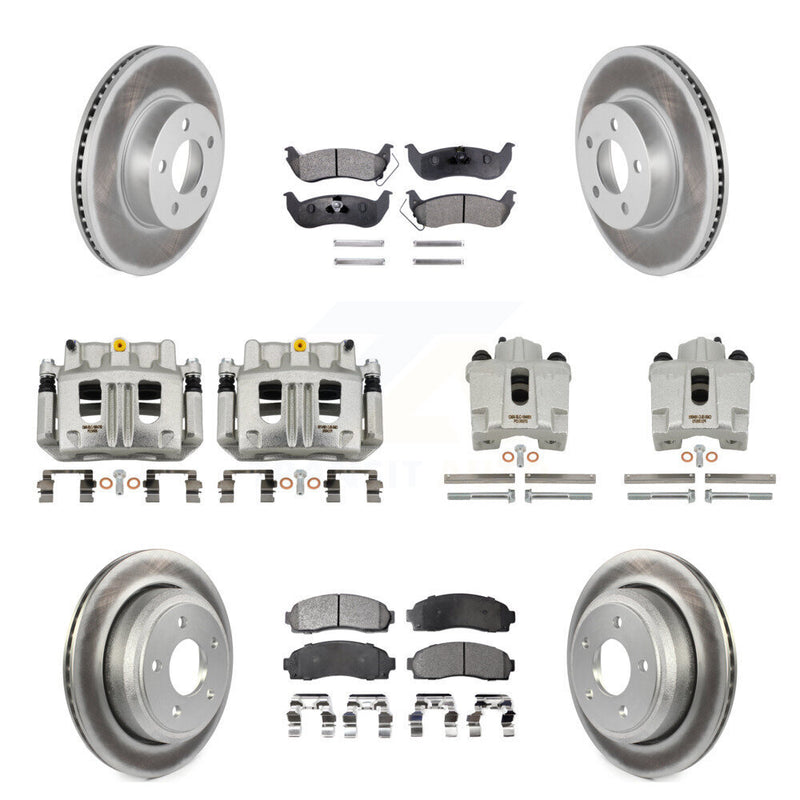 Transit Auto KCG-100978T Disc Brake Kit for 2010-2011 Ford Ranger - Front and Rear product image