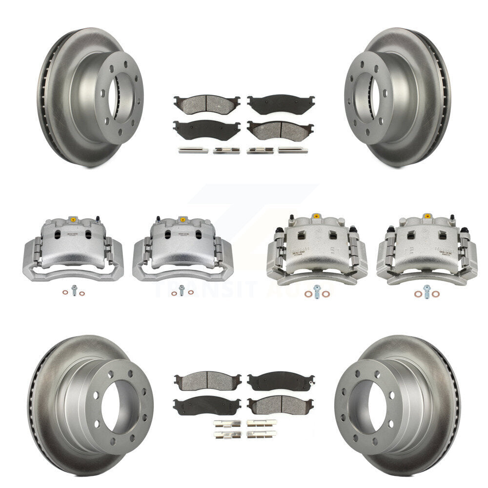 Transit Auto KCG-100979S Disc Brake Kit for 2003-2008 Dodge Ram 3500 - Front and Rear product image