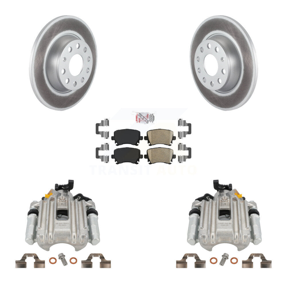 Transit Auto KCG-100980N Disc Brake Kit for 2005 Volkswagen Jetta - Rear product image