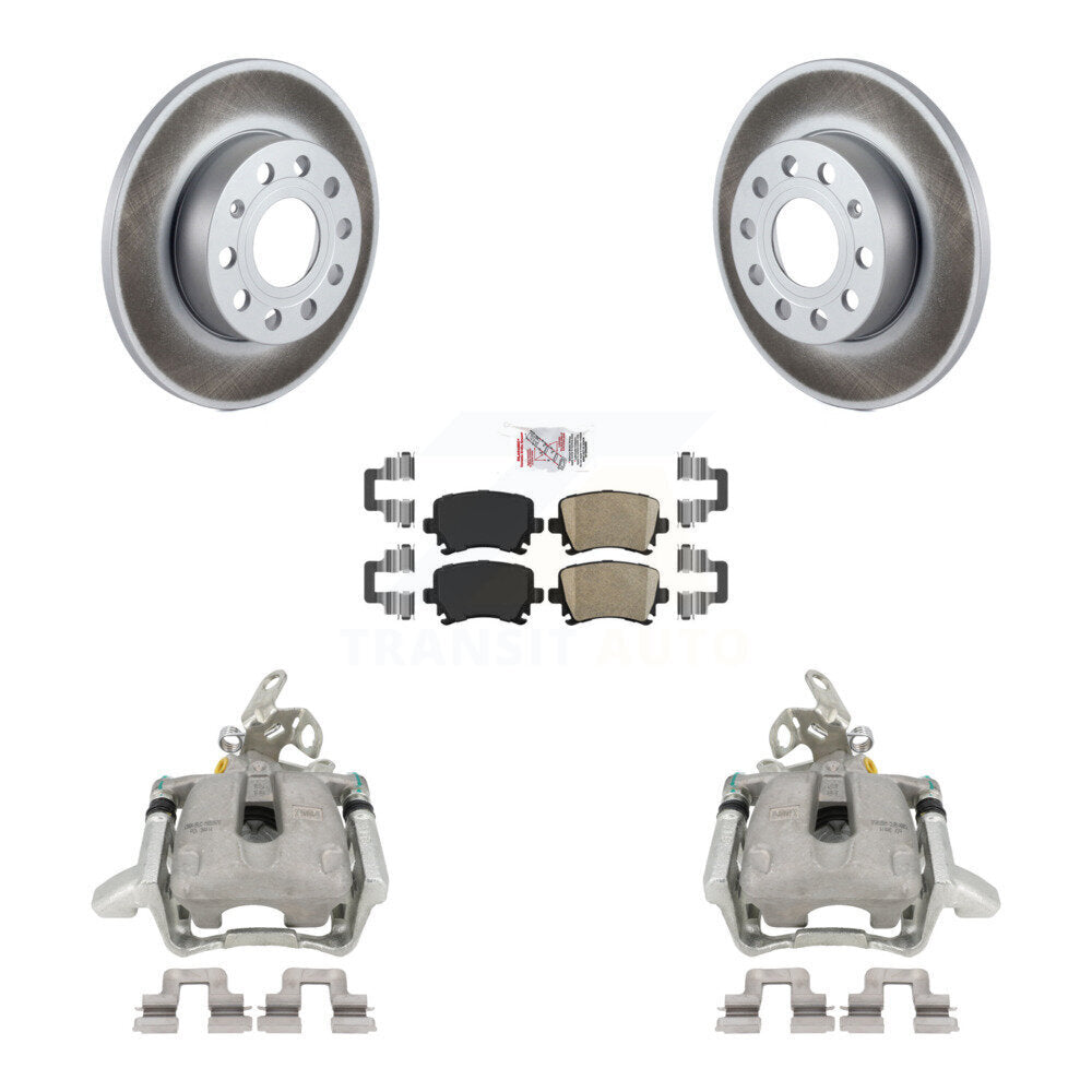 Transit Auto KCG-100981N Disc Brake Kit for 2005-2009 Volkswagen Jetta, Volkswagen Rabbit - Rear product image