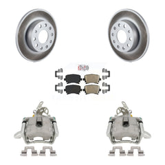 Transit Auto KCG-100981N Disc Brake Kit for 2005-2009 Volkswagen Jetta, Volkswagen Rabbit - Rear product image