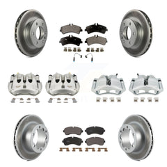Transit Auto KCG-100982P Disc Brake Kit for 2007-2018 Freightliner Sprinter 3500, Mercedes-Benz Sprinter 3500XD, Mercedes-Benz Sprinter 3500 & more - Front and Rear product image