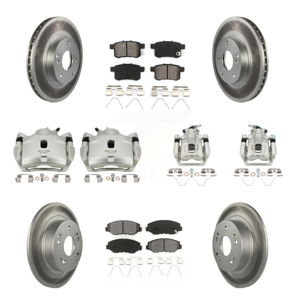 Transit Auto KCG-100982S Disc Brake Kit for 2008-2012 Honda Accord - Front and Rear product image