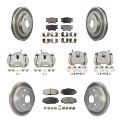 Transit Auto KCG-100982T Disc Brake Kit for 2014-2015 Toyota RAV4 - Front and Rear product image