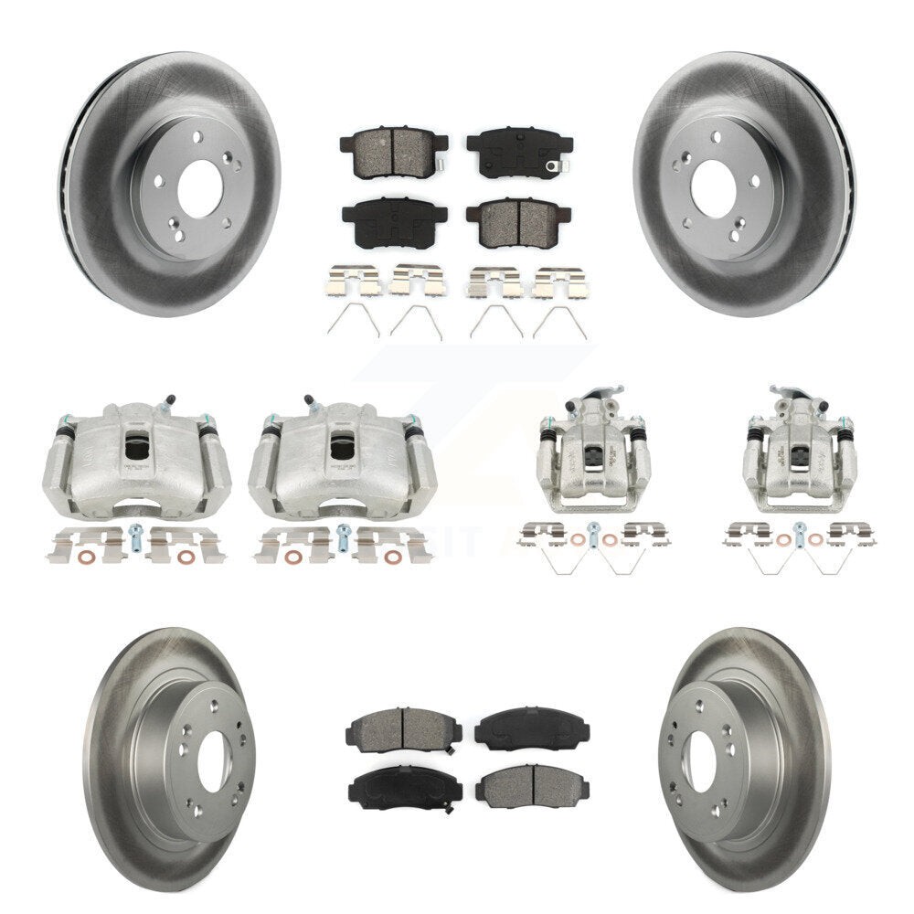 Transit Auto KCG-100983S Disc Brake Kit for 2008-2010 Acura TSX, Honda Accord - Front and Rear product image