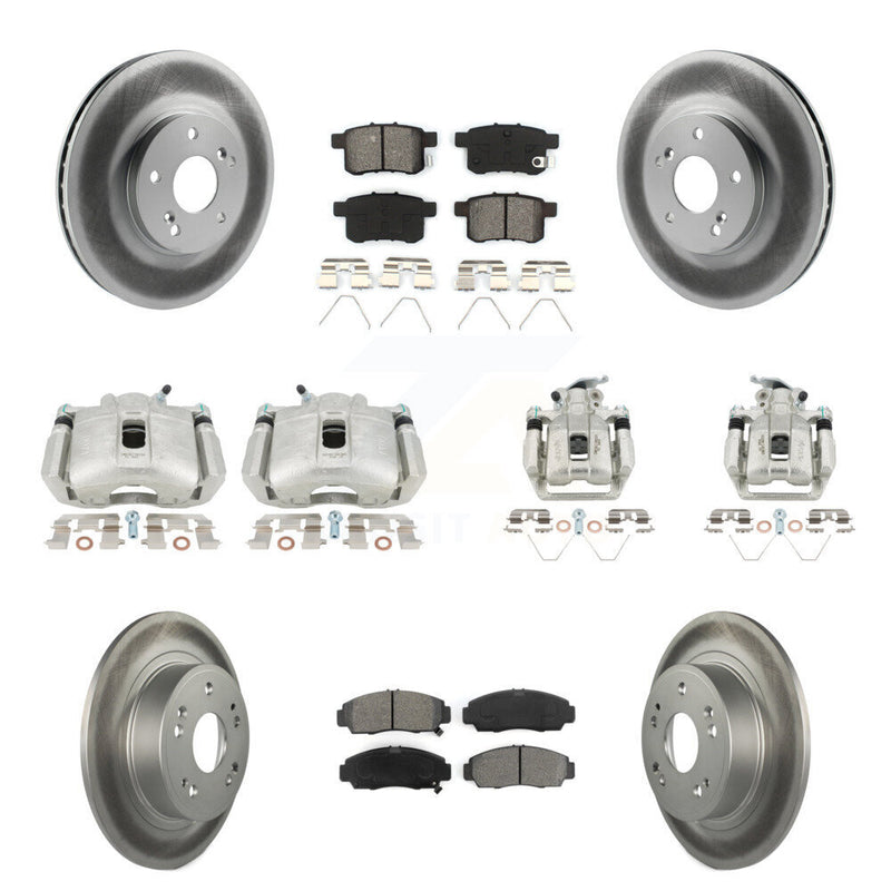 Transit Auto KCG-100983S Disc Brake Kit for 2008-2010 Acura TSX, Honda Accord - Front and Rear product image