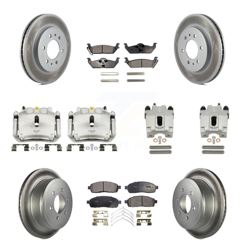 Transit Auto KCG-100984P Disc Brake Kit for 2009 Ford F-150 - Front and Rear product image