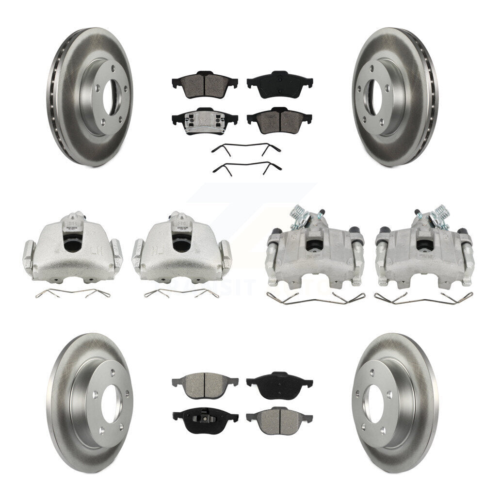 Transit Auto KCG-100984S Disc Brake Kit for 2005 Mazda 3 - Front and Rear product image