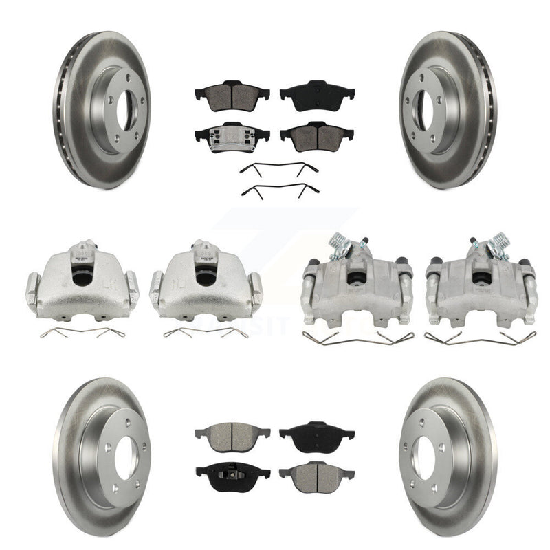 Transit Auto KCG-100984S Disc Brake Kit for 2005 Mazda 3 - Front and Rear product image